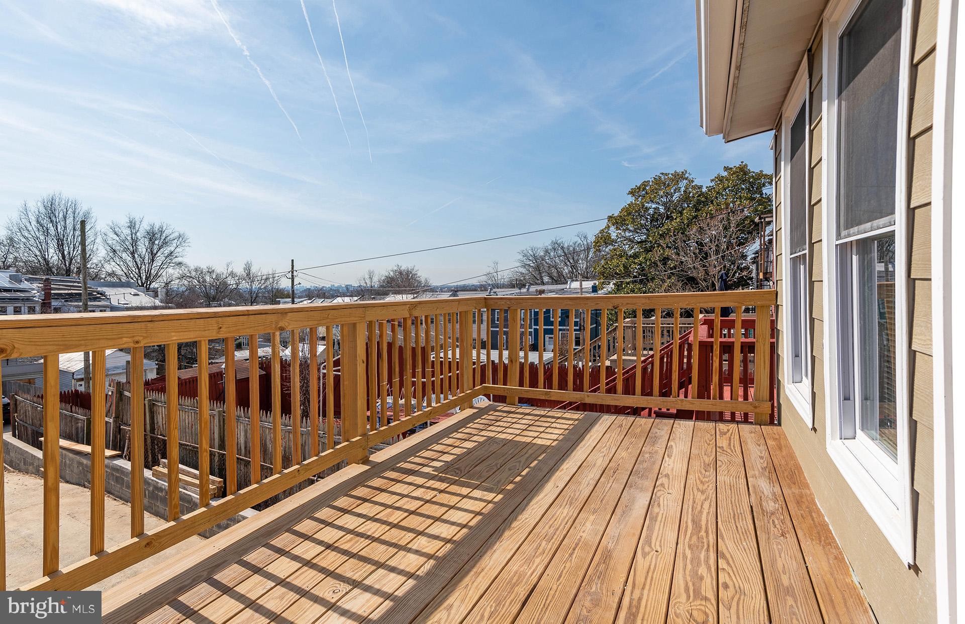 214 Upshur Street Northwest Washington, DC 20011 - Photo 48 of 50 Deck views!