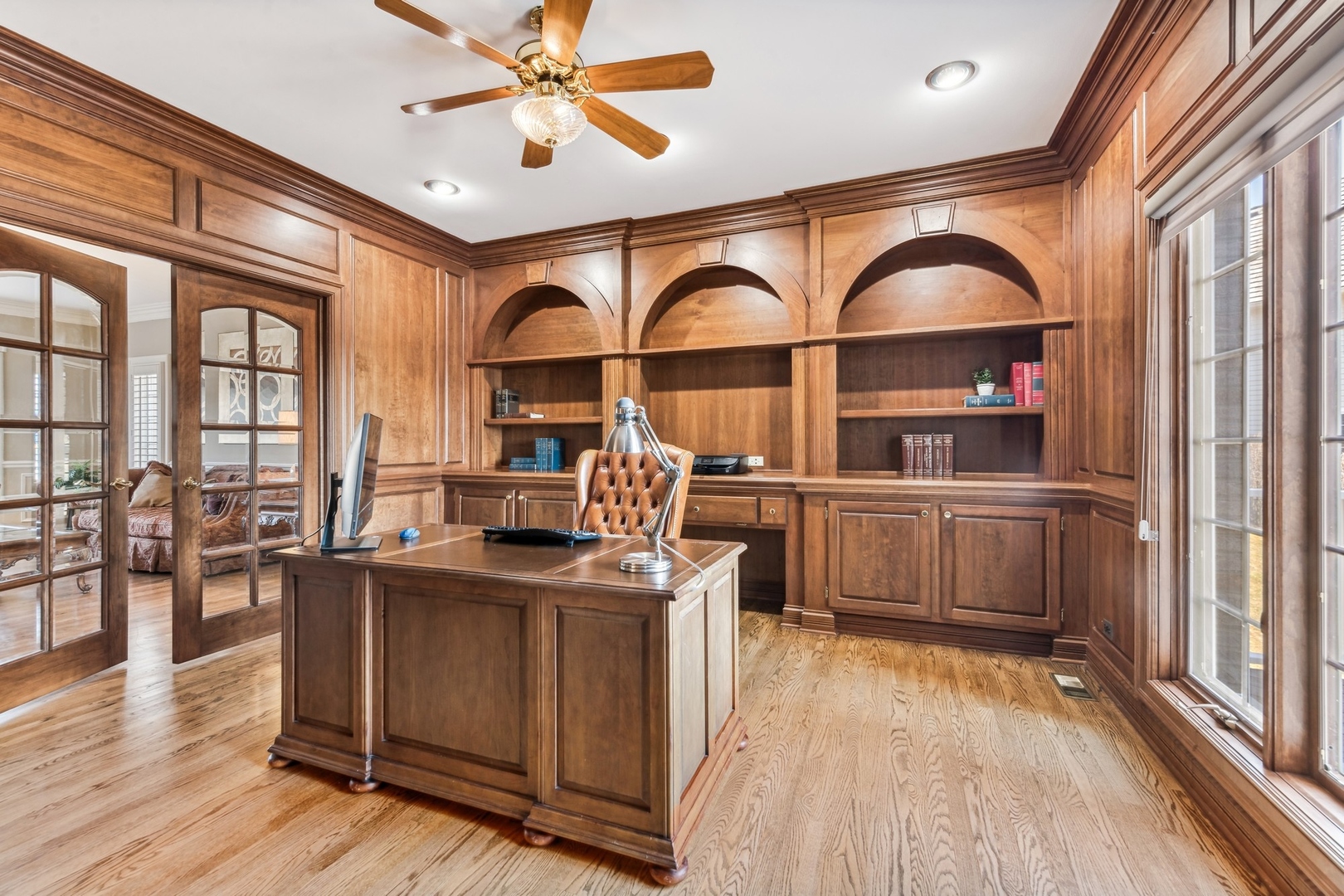 1334 Brandywine Road Libertyville, IL 60048 - Photo 6 of 32 a view of a kitchen with a sink and wooden floor