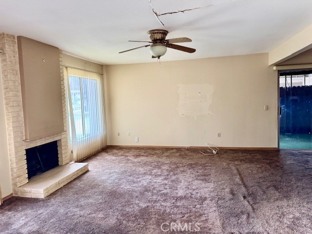 604 South Santa Fe Street, Unit 1 Hemet, CA 92543 - Photo 10 of 16 a view of an empty room with a window