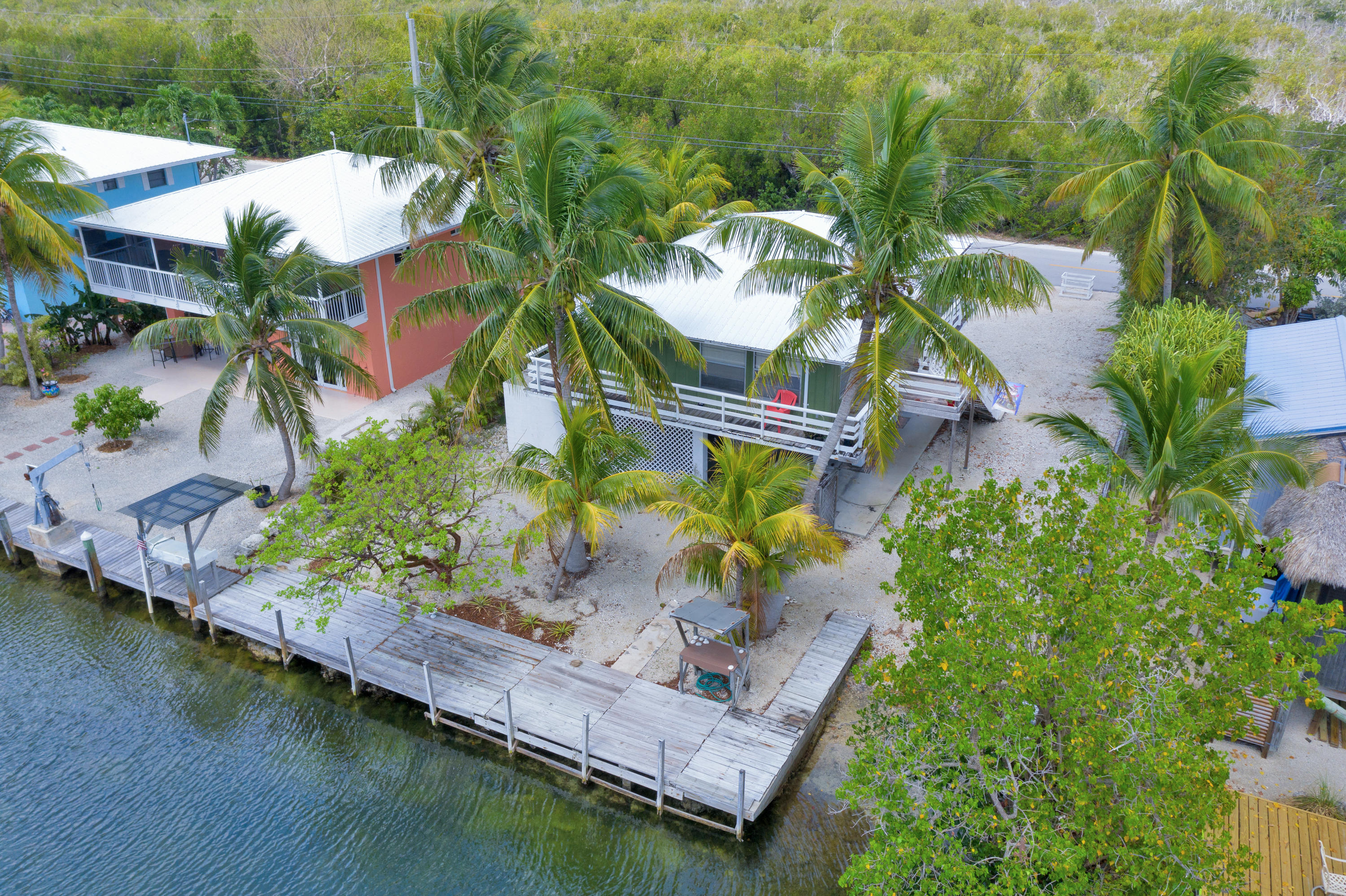 661 Pirates Road Summerland Key, FL 33042 - Photo 40 of 45 Aerial back 2