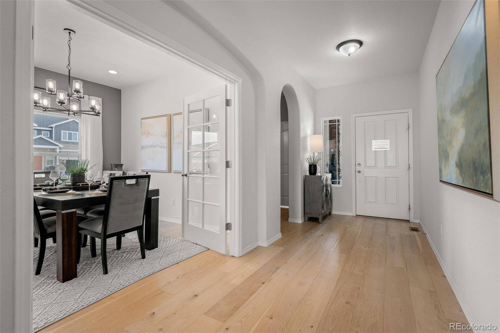 13410 New Ranch Drive Peyton, CO 80831 - Photo 27 of 50 a view of a livingroom with furniture window and wooden floor