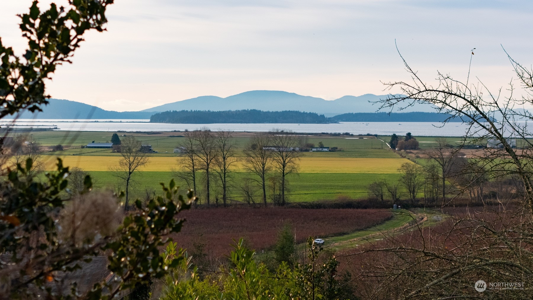 16084 Tulip Lane Bow, WA 98232 - Photo 1 of 1 a view of a lake with a mountain in the background