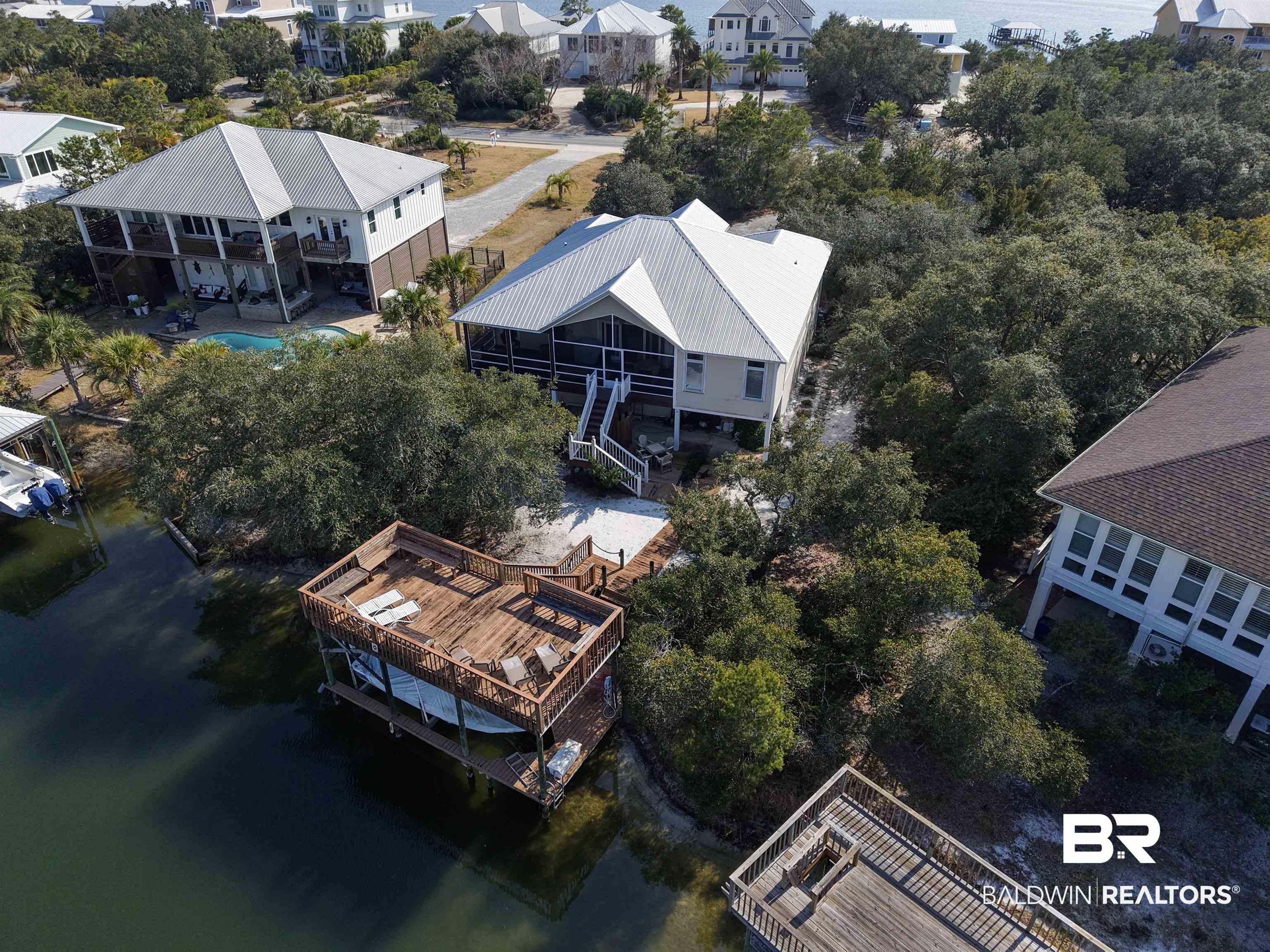 32191 River Road Orange Beach, AL 36561 - Photo 43 of 46 Aerial view of residential area