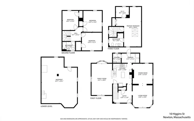 $1,295,000 | 10 Higgins Street, Newton, MA 02466