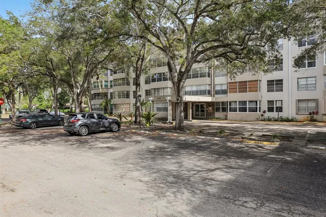 a hallway with wooden floor