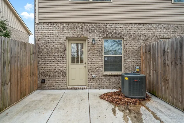 a view of house with door
