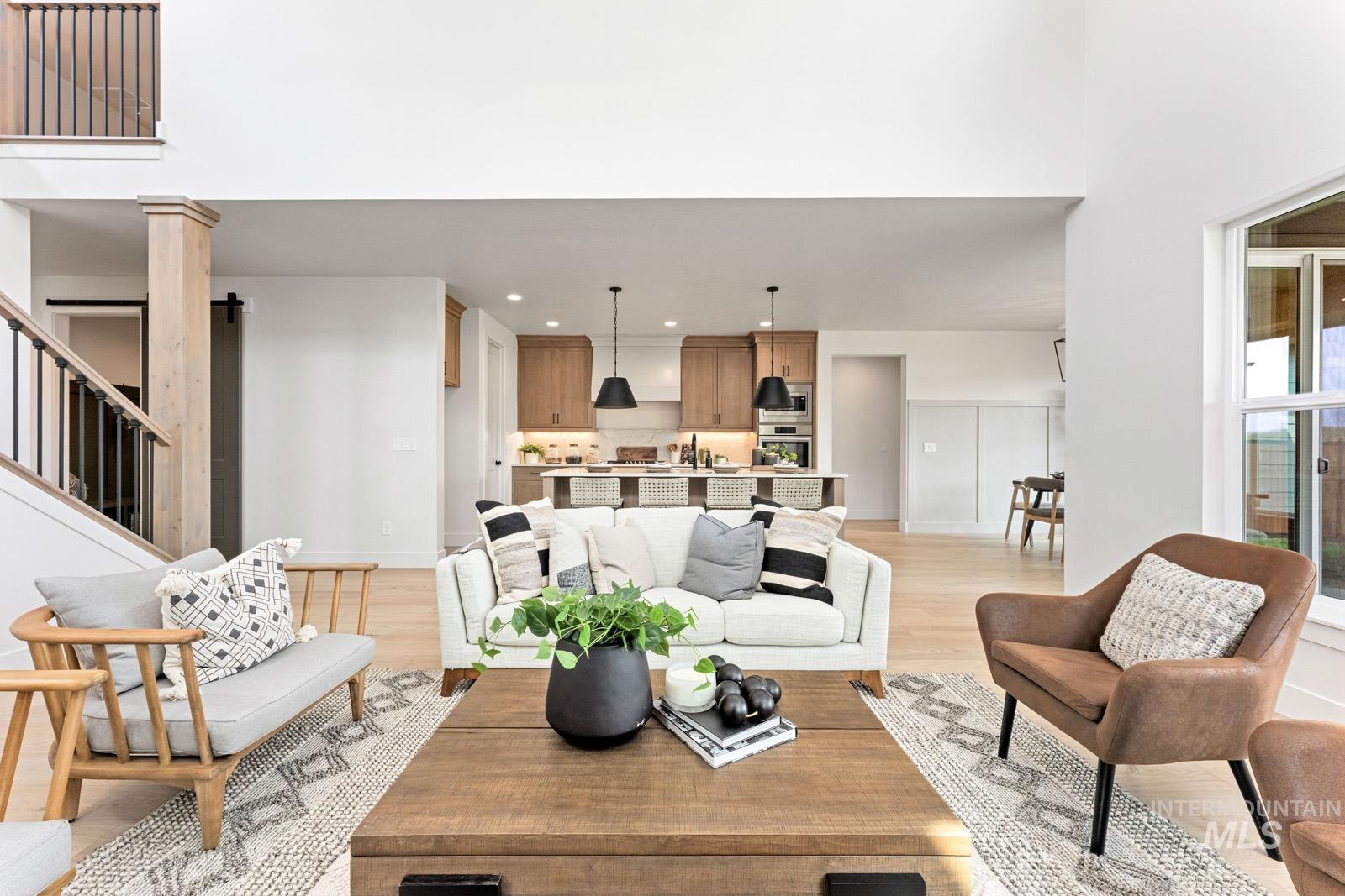 6792 Saddle Bred Way Star, ID 83669 - Photo 5 of 50 Living area with light wood finished floors and recessed lighting