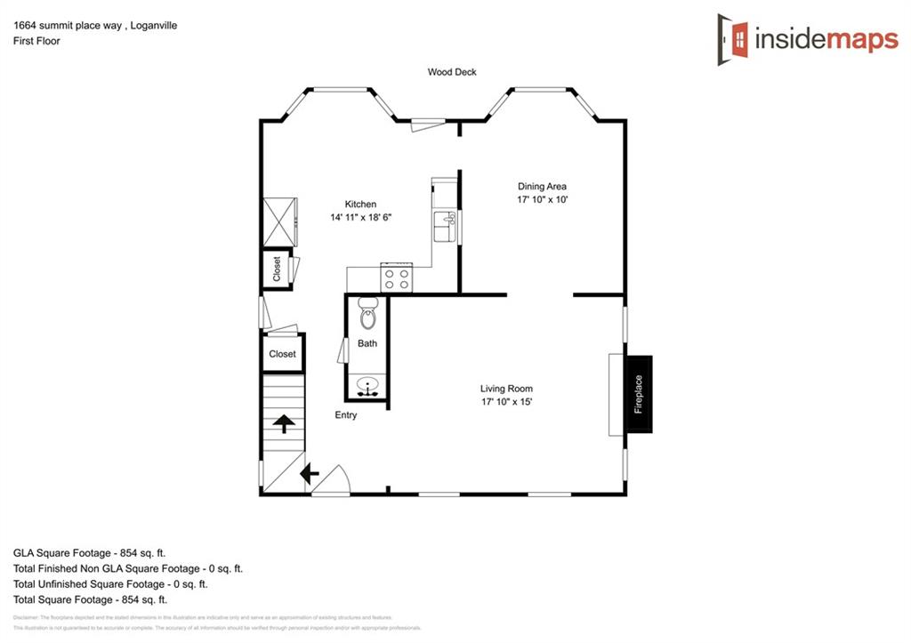 1664 Summit Pl Way Loganville, GA 30052 - Photo 22 of 23 a picture of a bench in a white house