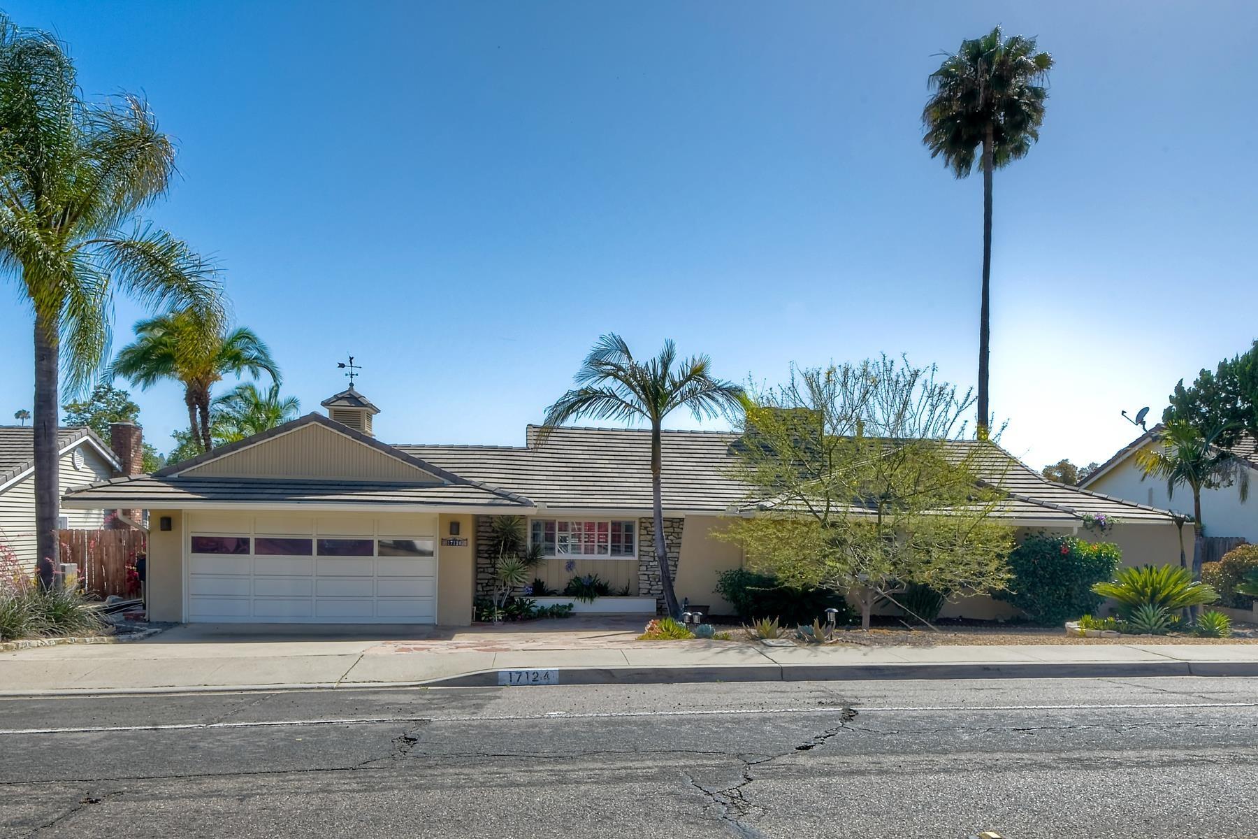 17124 Bernardo Oaks Drive San Diego, CA 92128 - Photo 1 of 30 a front view of a house with a garden