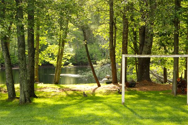 689 Walnut Plain Road Rochester, MA 02770 - Photo 22 of 22 a view of swimming pool with a backyard