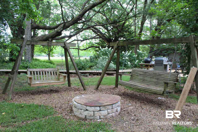 10375 Russ Road Daphne, AL 36526 - Photo 19 of 25 Outside firepit for day end wind downs