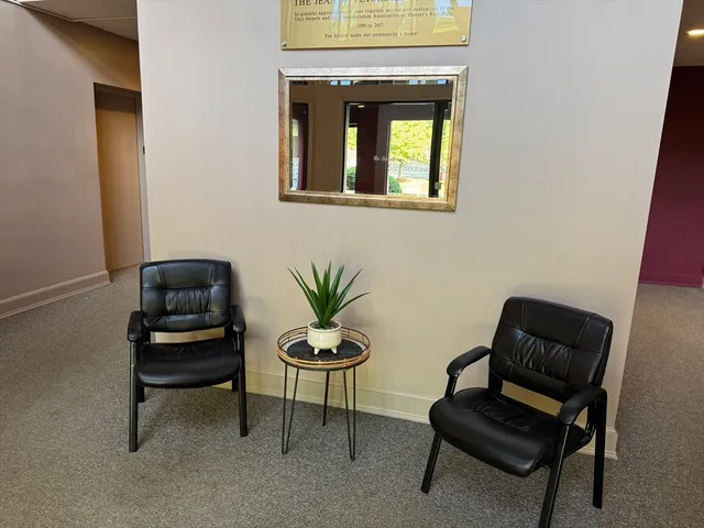 a view of front door