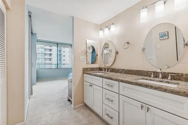 a bathroom with a shower and a toilet