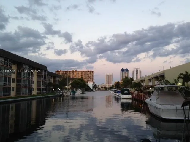 a view of city and ocean