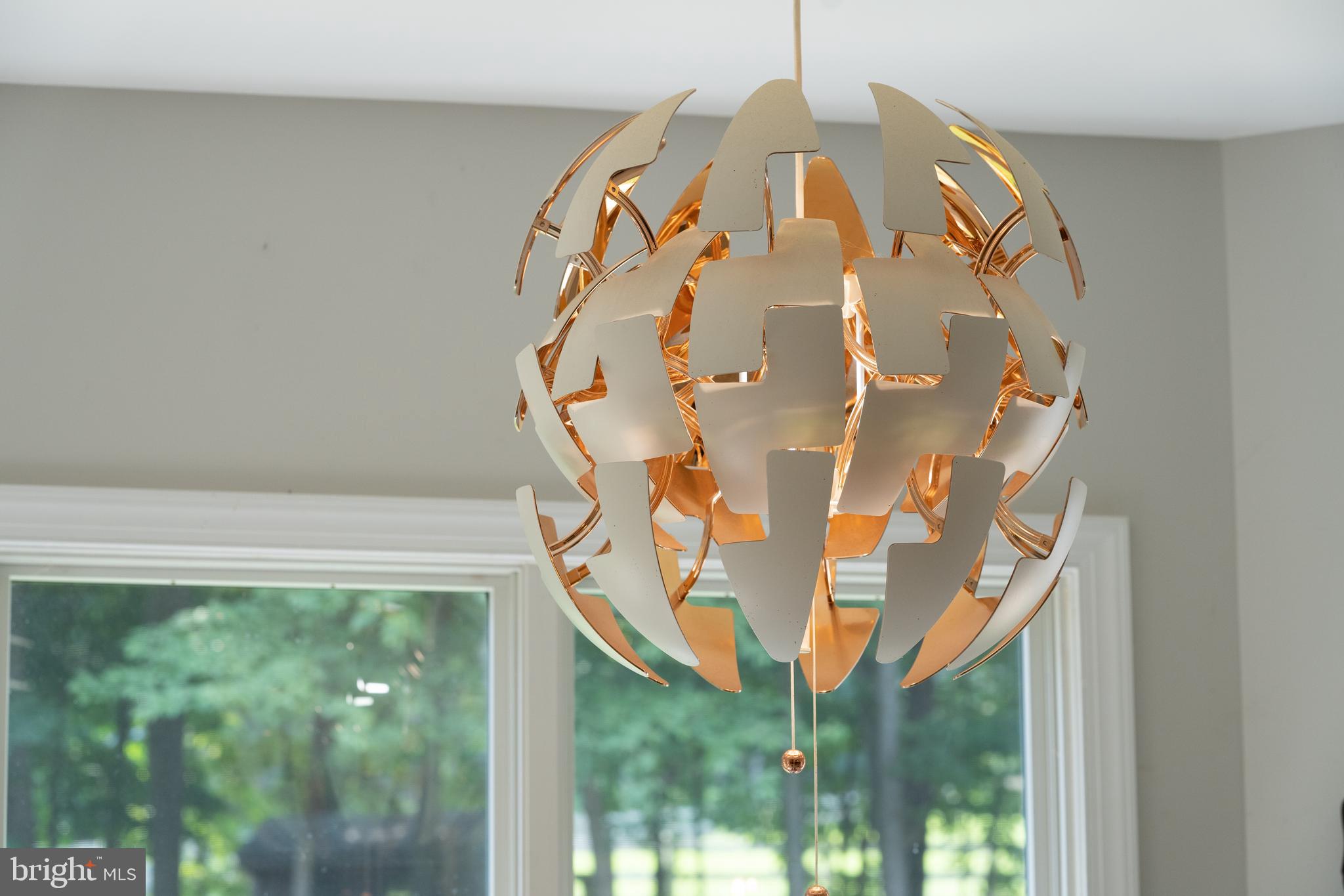 4346 Basford Road Frederick, MD 21703 - Photo 85 of 149 Custom copper chandelier in the breakfast nook