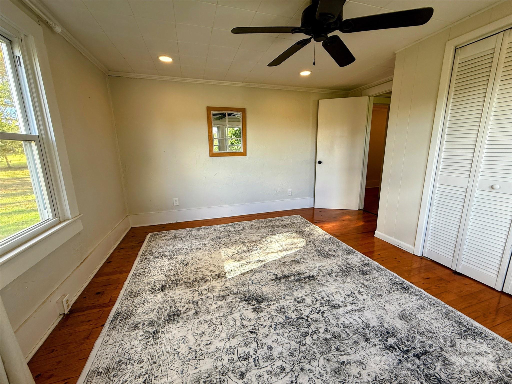 7135 Nc Highway Mill Spring, NC 28756 - Photo 19 of 28 a view of hallway and window