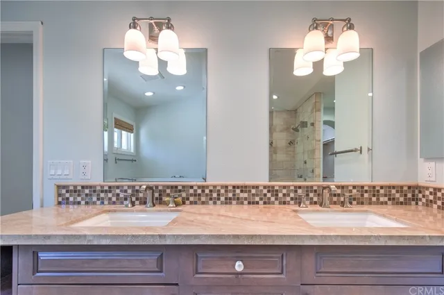 a view of a park with a tree