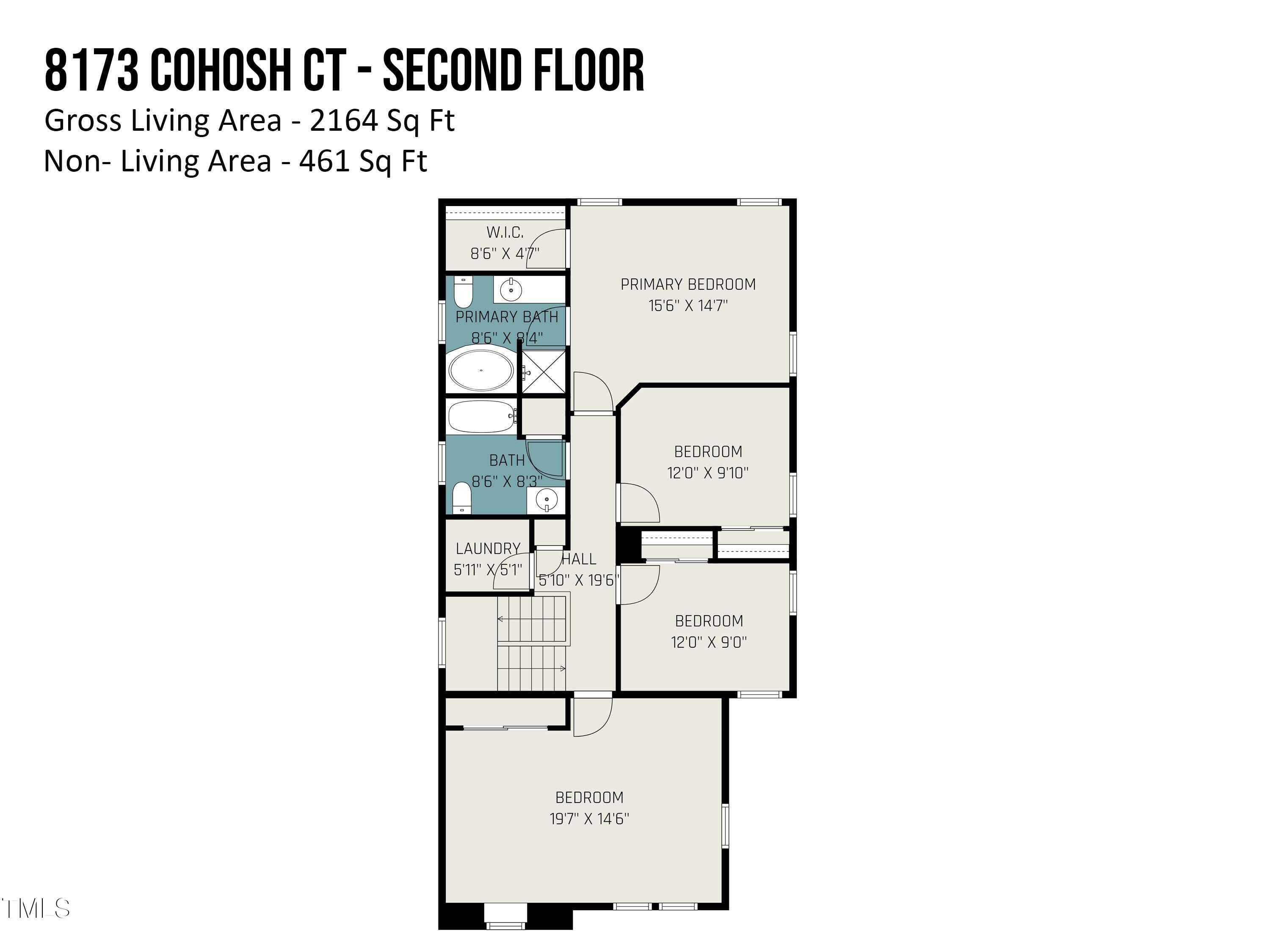 8173 Cohosh Court Raleigh, NC 27616 - Photo 7 of 30 8173_cohosh_ct_-_second_floor