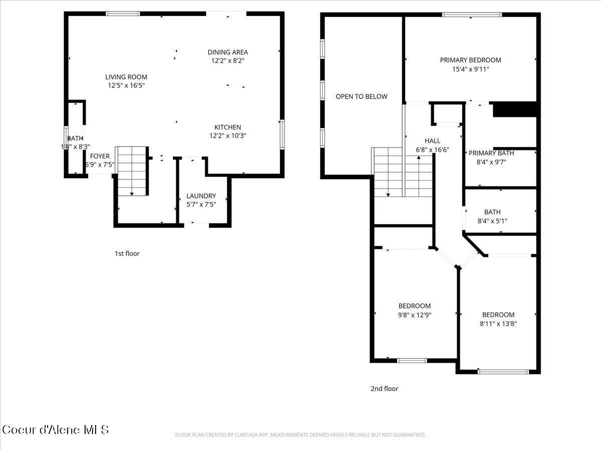 6349 West Trestle Street Rathdrum, ID 83858 - Photo 52 of 53 Unit 1 Trestle Floor Plan