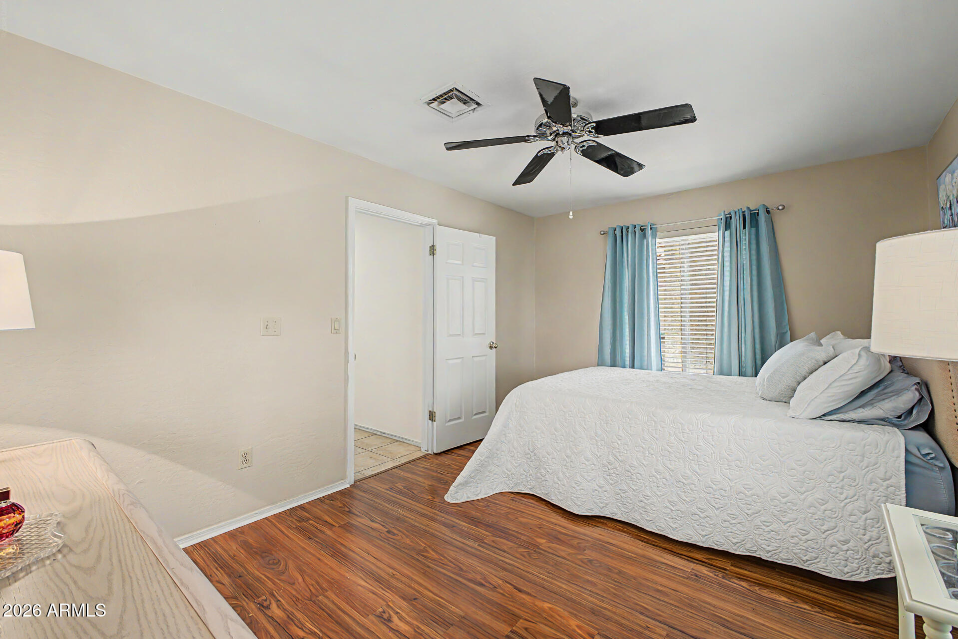 1924 East El Freda Road Tempe, AZ 85284 - Photo 41 of 56 a bedroom with a bed and window