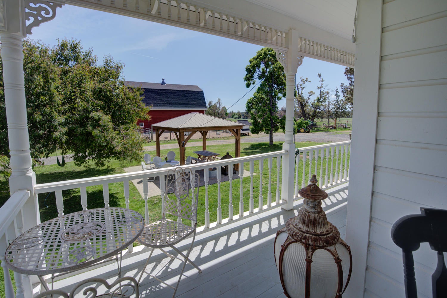22245 Erickson Road Bend, OR 97701 - Photo 8 of 83 View of Gazebo from Front Porch
