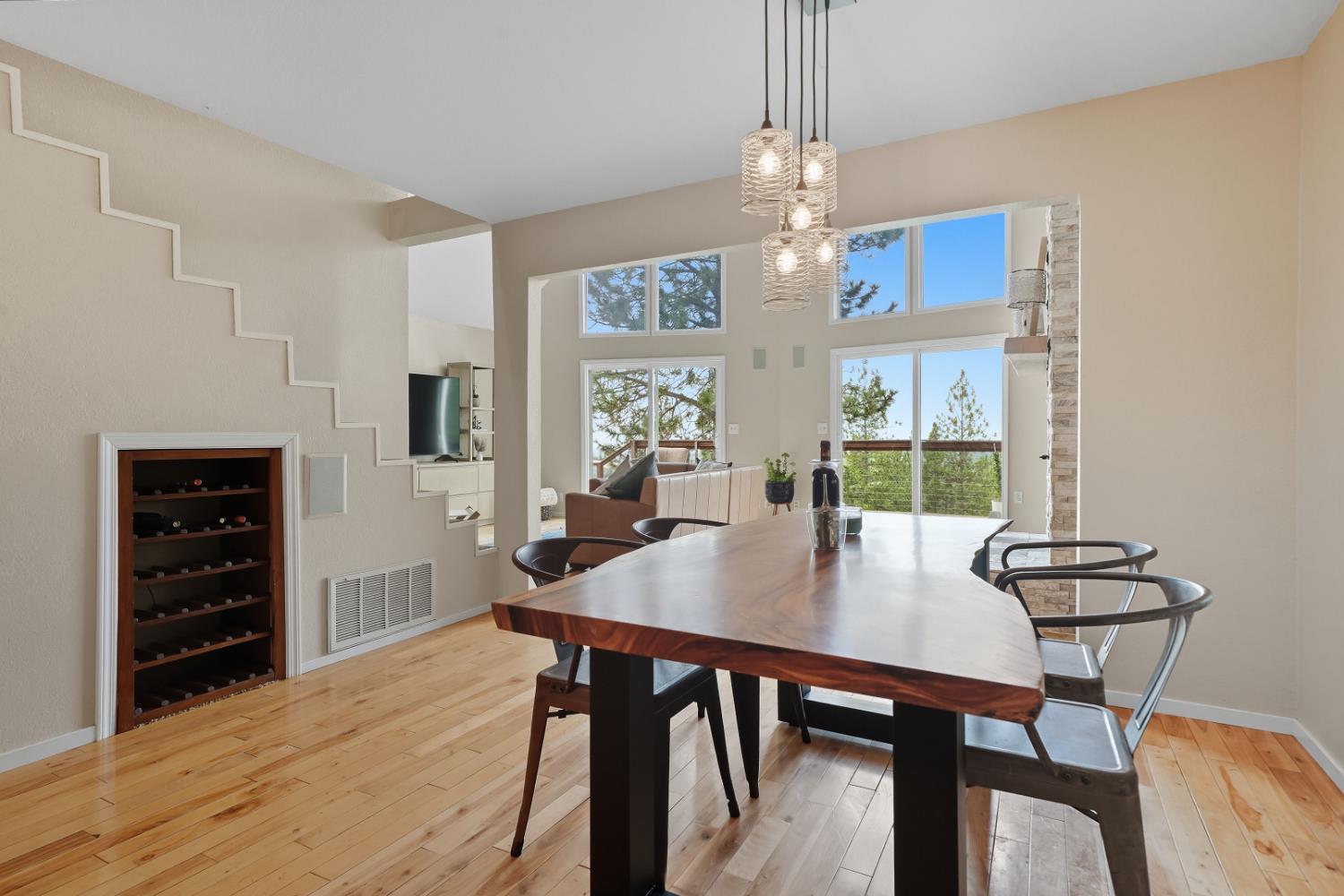 10285 Ponderosa Way Jackson, CA 95642 - Photo 11 of 84 a view of a dining room with furniture window and wooden floor