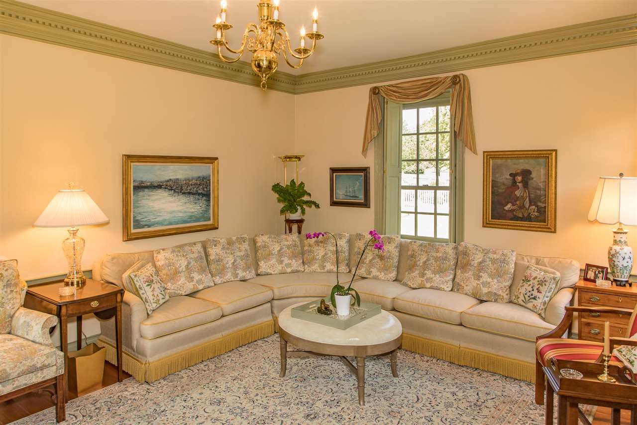 3938 Spring Hill Road Staunton, VA 24401 - Photo 10 of 50 a living room with furniture and a chandelier