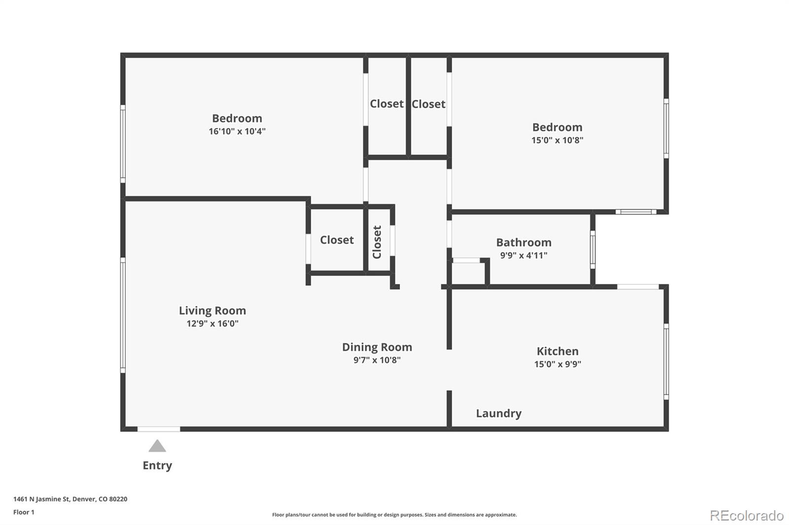 1461 Jasmine Street, Unit 2 Denver, CO 80220 - Photo 10 of 10