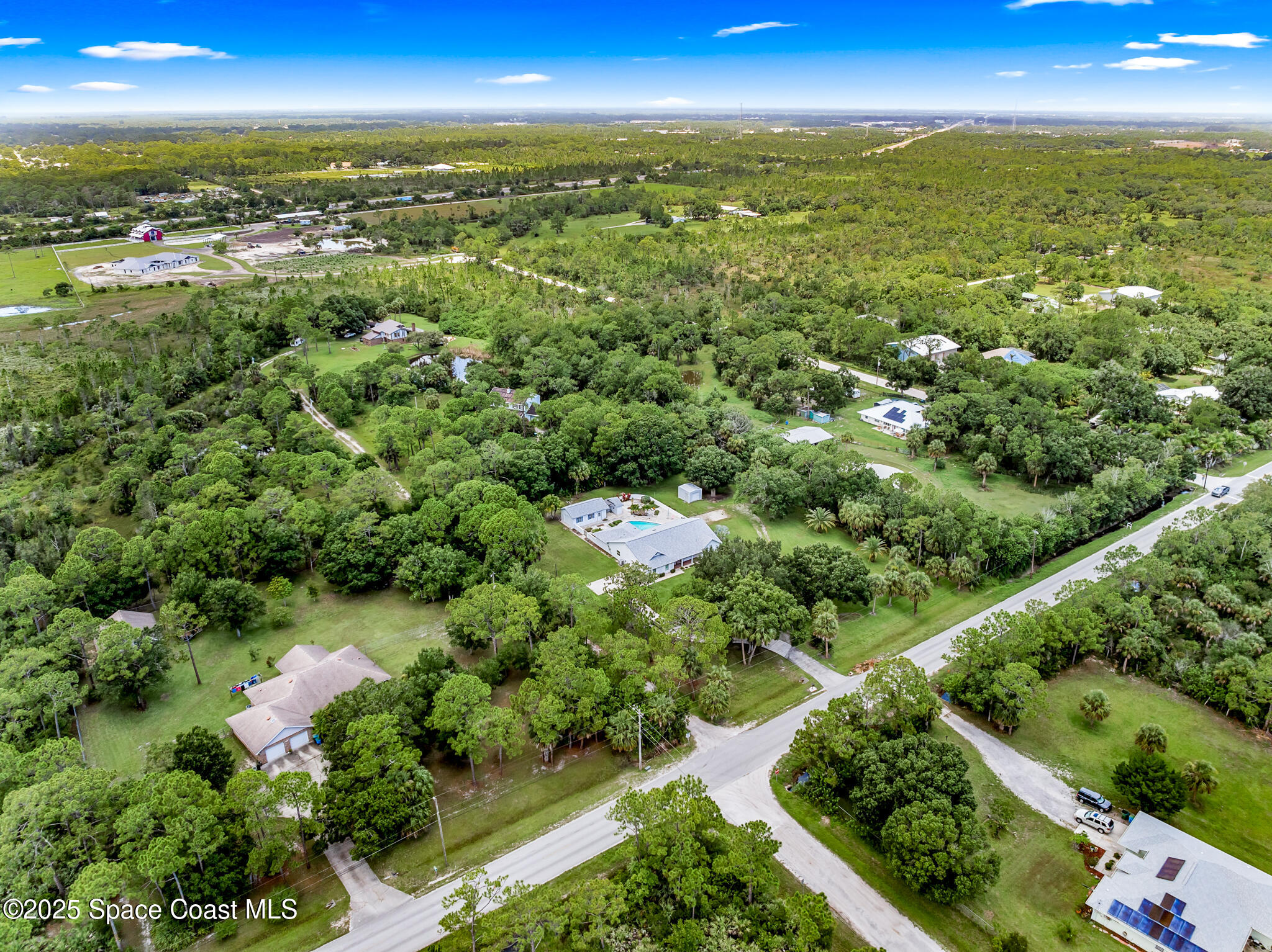 3340 Weber Road Malabar, FL 32950 - Photo 87 of 96 a view of a city with an ocean