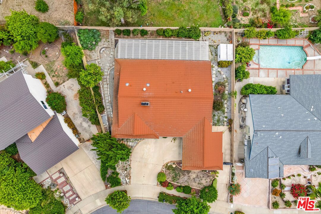 2774 Monticello Road Claremont, CA 91711 - Photo 30 of 34 an aerial view of a house