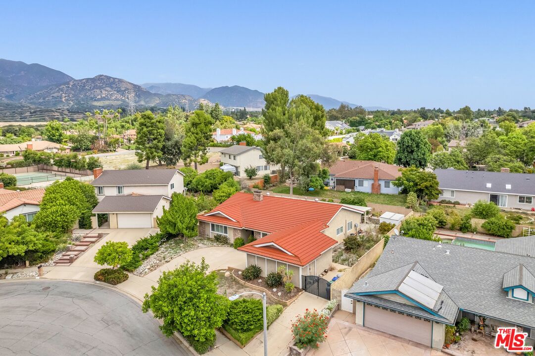 2774 Monticello Road Claremont, CA 91711 - Photo 31 of 34 an aerial view of residential houses with outdoor space and street view