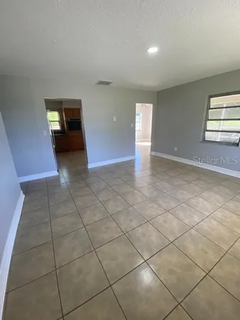 a view of empty room