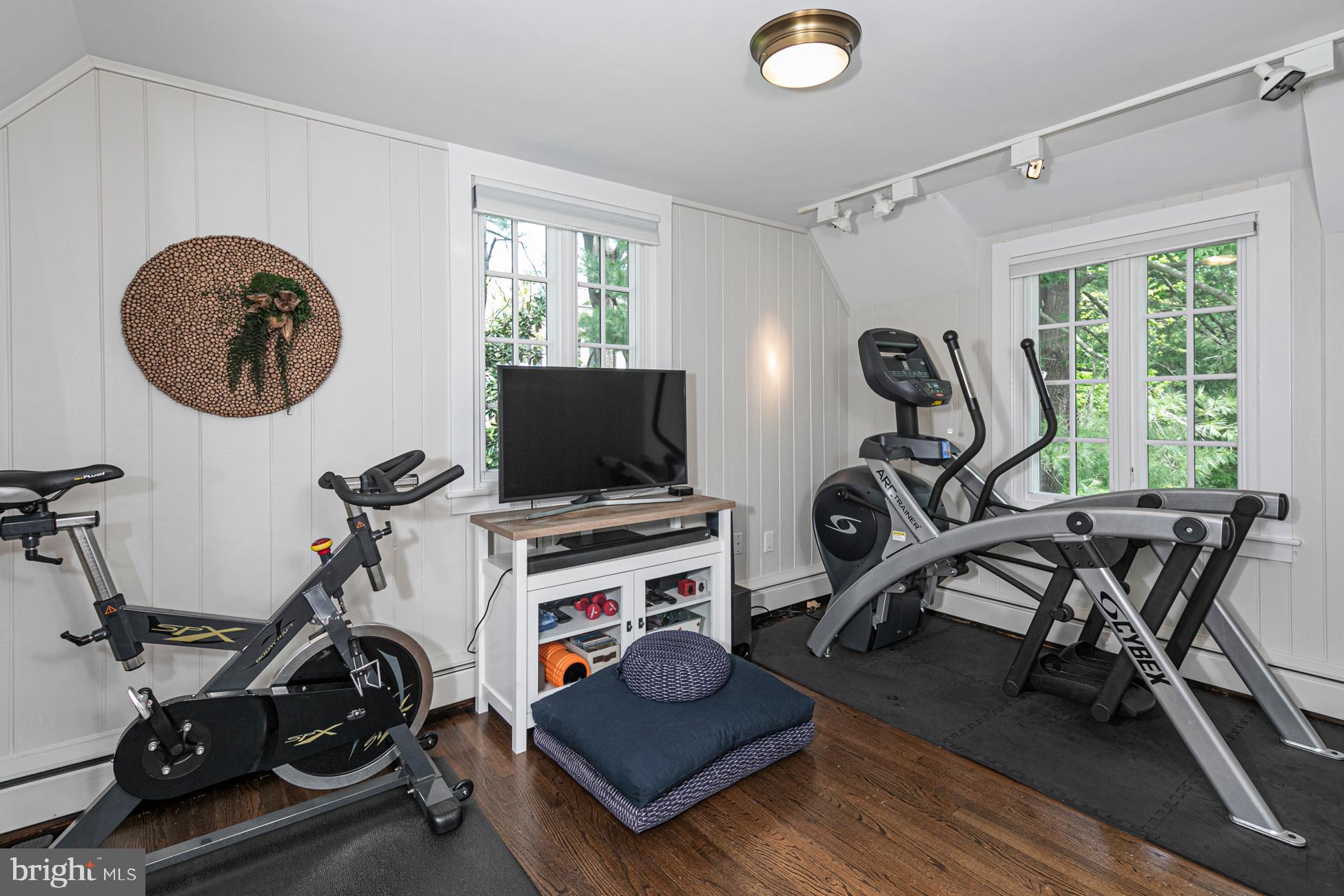 23 Hodge Road Princeton, NJ 08540 - Photo 23 of 34 a view of a room with gym equipment