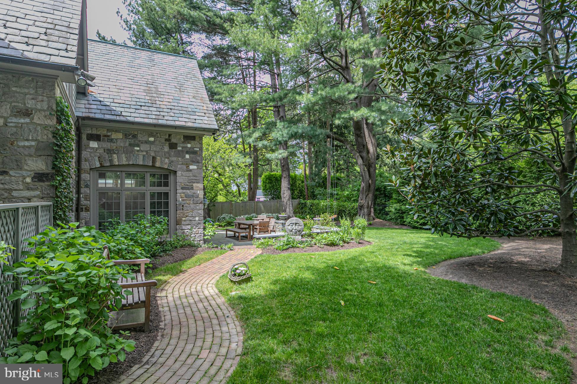 23 Hodge Road Princeton, NJ 08540 - Photo 29 of 34 a view of backyard with seating area and green space