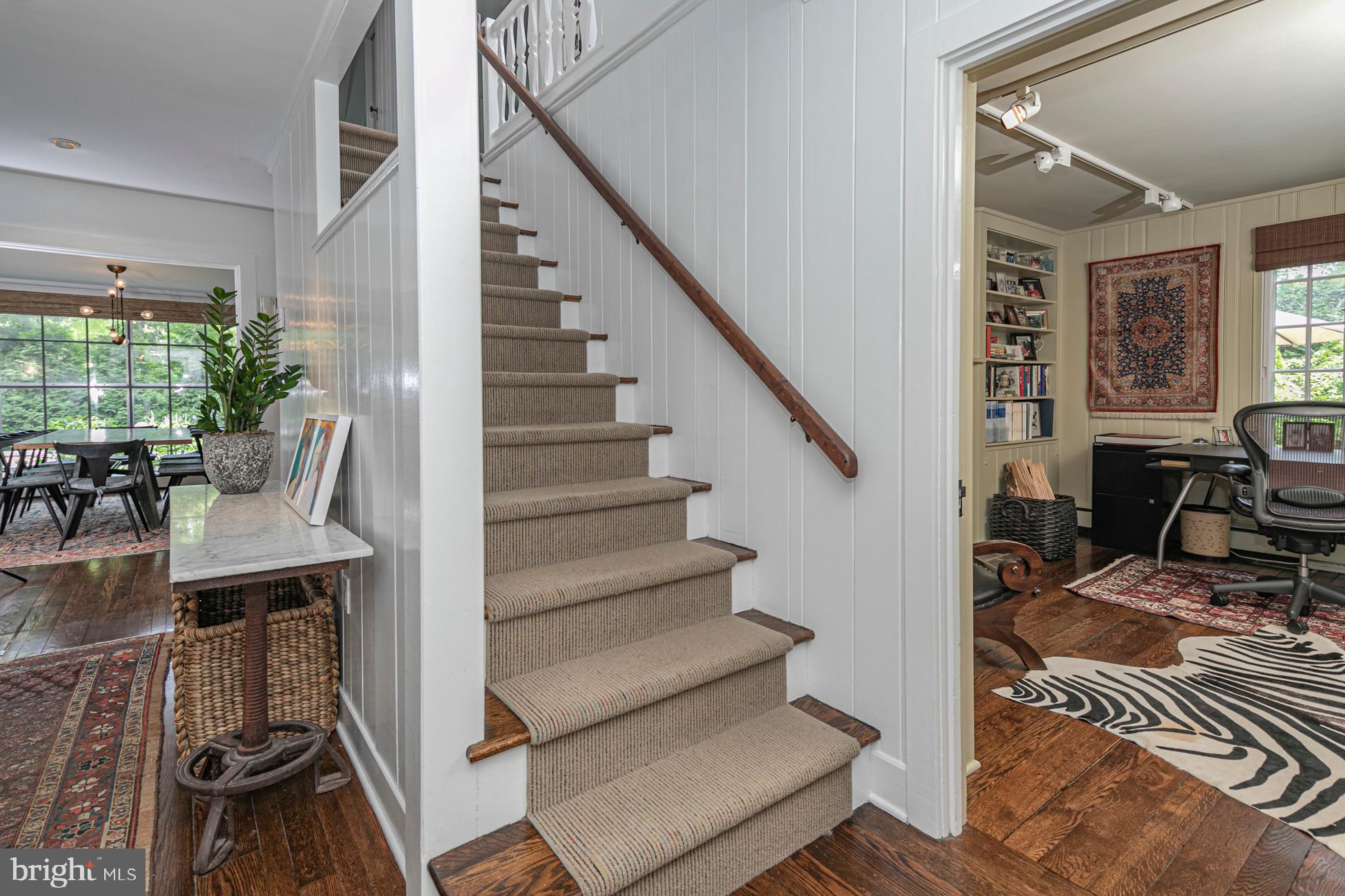 23 Hodge Road Princeton, NJ 08540 - Photo 4 of 34 a view of entryway and hall with wooden floor
