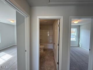 41 Stout Landing Dunn, NC 28334 - Photo 29 of 33 a view of a bathroom from a corridor
