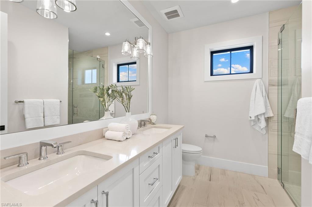 1191 7th Avenue North Naples, FL 34102 - Photo 38 of 49 VIP en suite Bath with Double Sinks