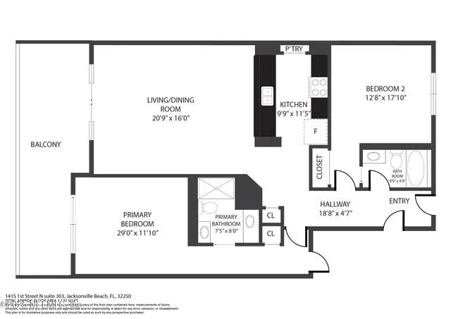 $942,000 | 1415 1st Street North, Unit 303, Jacksonville Beach, FL 32250