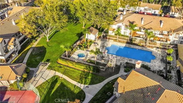 a view of an outdoor space and a yard