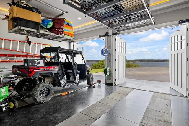 a view of a terrace with chairs