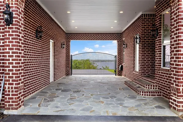 a outdoor space with patio the couches and pool