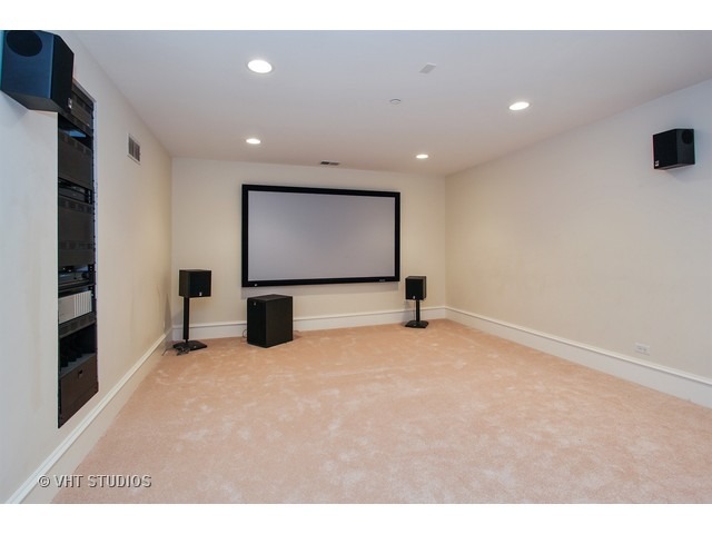 1203 Whitebridge Hill Road Winnetka, IL 60093 - Photo 19 of 24 a view of a projector room with a tv
