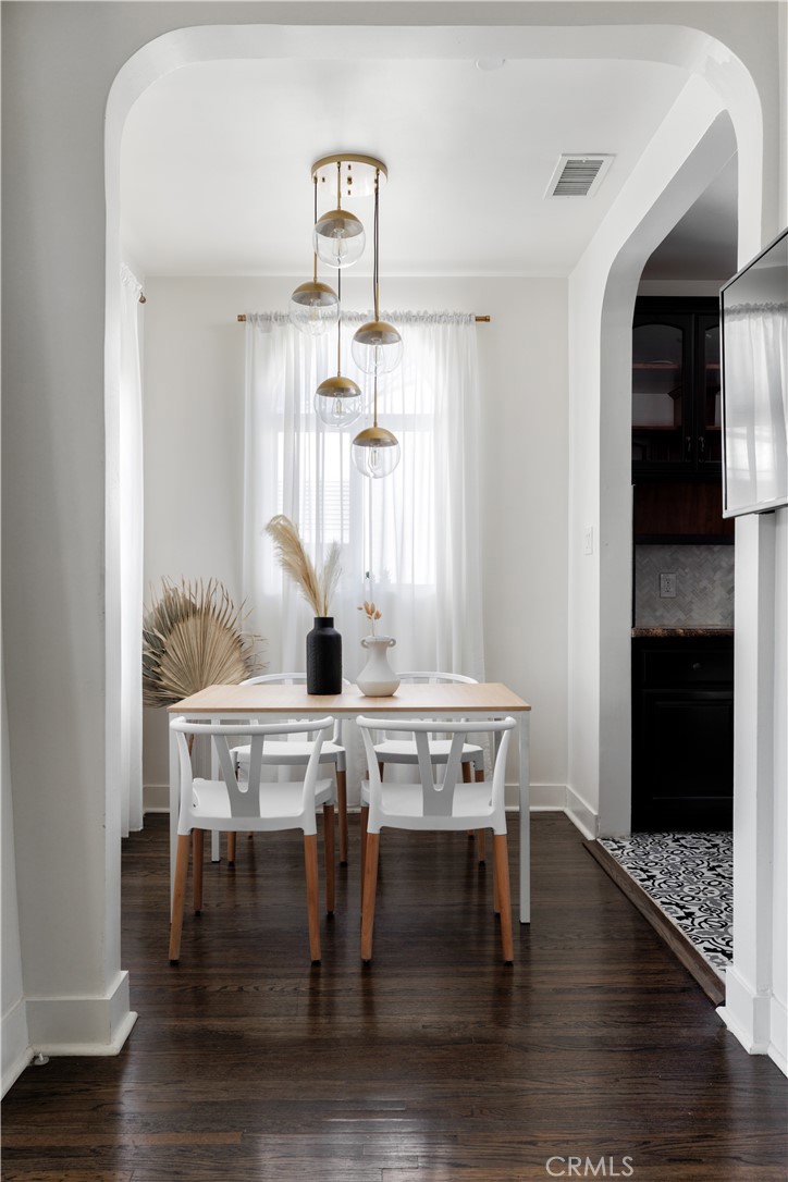 2820 Front Street Alhambra, CA 91803 - Photo 8 of 19 a view of a dining room with furniture window and wooden floor