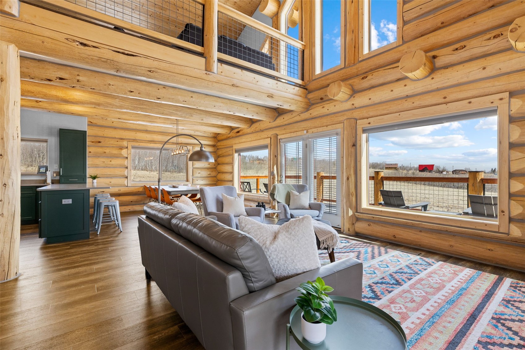 2542 High Creek Road Fairplay, CO 80440 - Photo 2 of 50 a living room with furniture and a large window