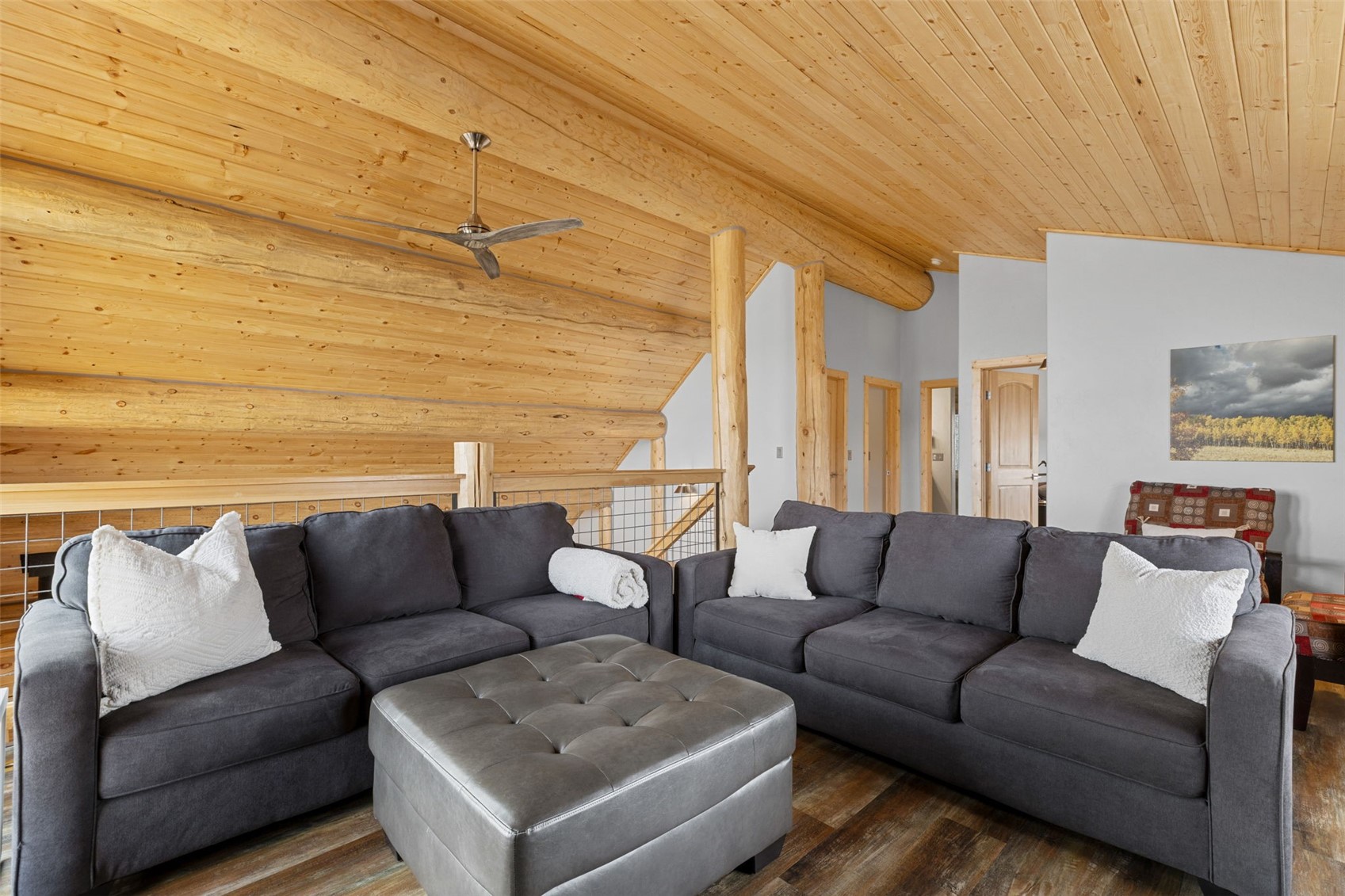 2542 High Creek Road Fairplay, CO 80440 - Photo 24 of 50 a living room with furniture and a couch