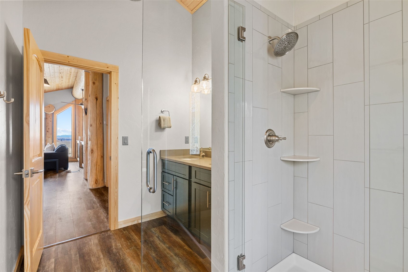 2542 High Creek Road Fairplay, CO 80440 - Photo 31 of 50 a bathroom with a sink and toilet