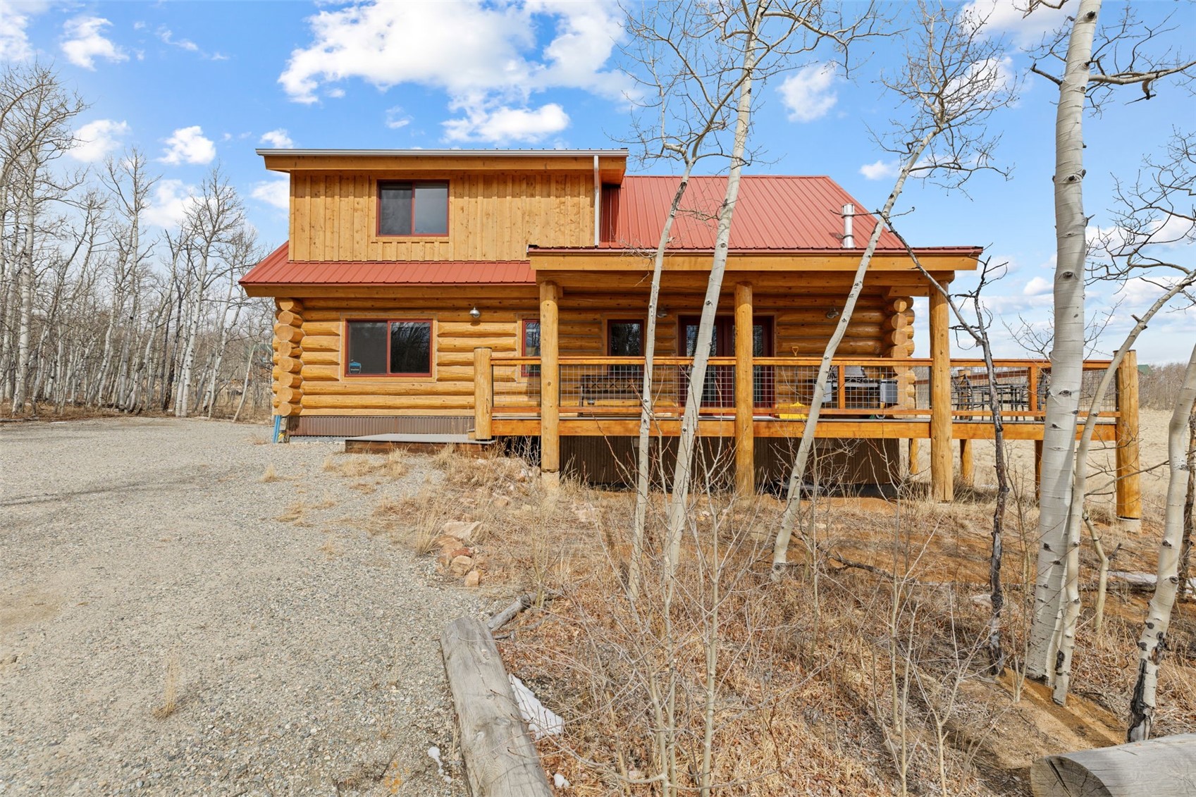 2542 High Creek Road Fairplay, CO 80440 - Photo 39 of 50 front view of a house