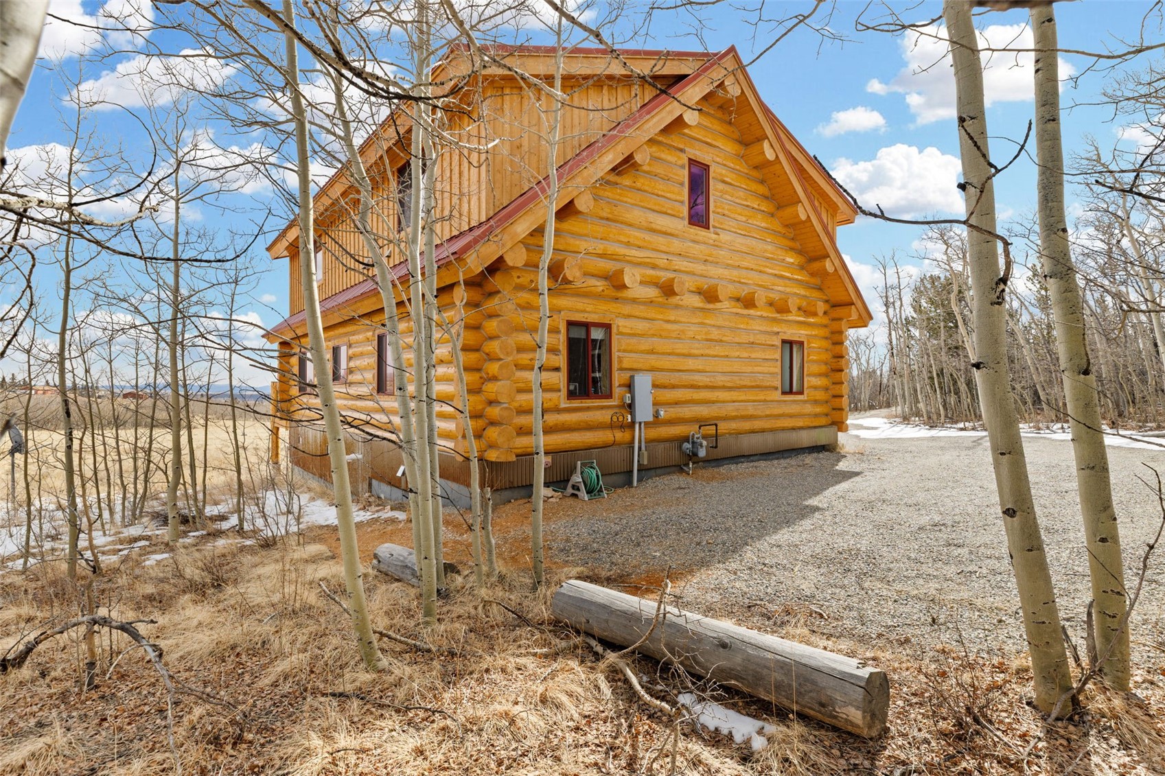 2542 High Creek Road Fairplay, CO 80440 - Photo 40 of 50 a view of a house with a yard
