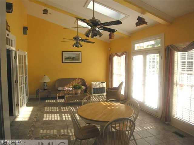 1161 Gravel Hill Road Ruffin, NC 27326 - Photo 9 of 16 Sunroom. Beautiful Florida room/sunroom with French doors and skylights leading to patio