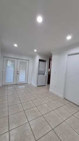 a view of empty room